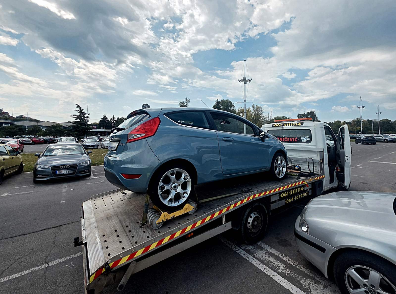 Šlep služba Knežević intervencija